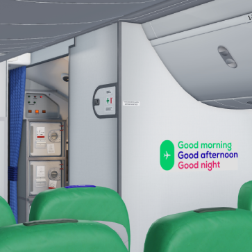 Inside cabin